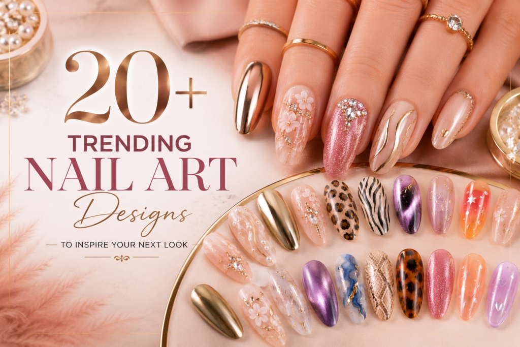 Trending Nail Art Designs 2026 created by professional nail artists at United Nails