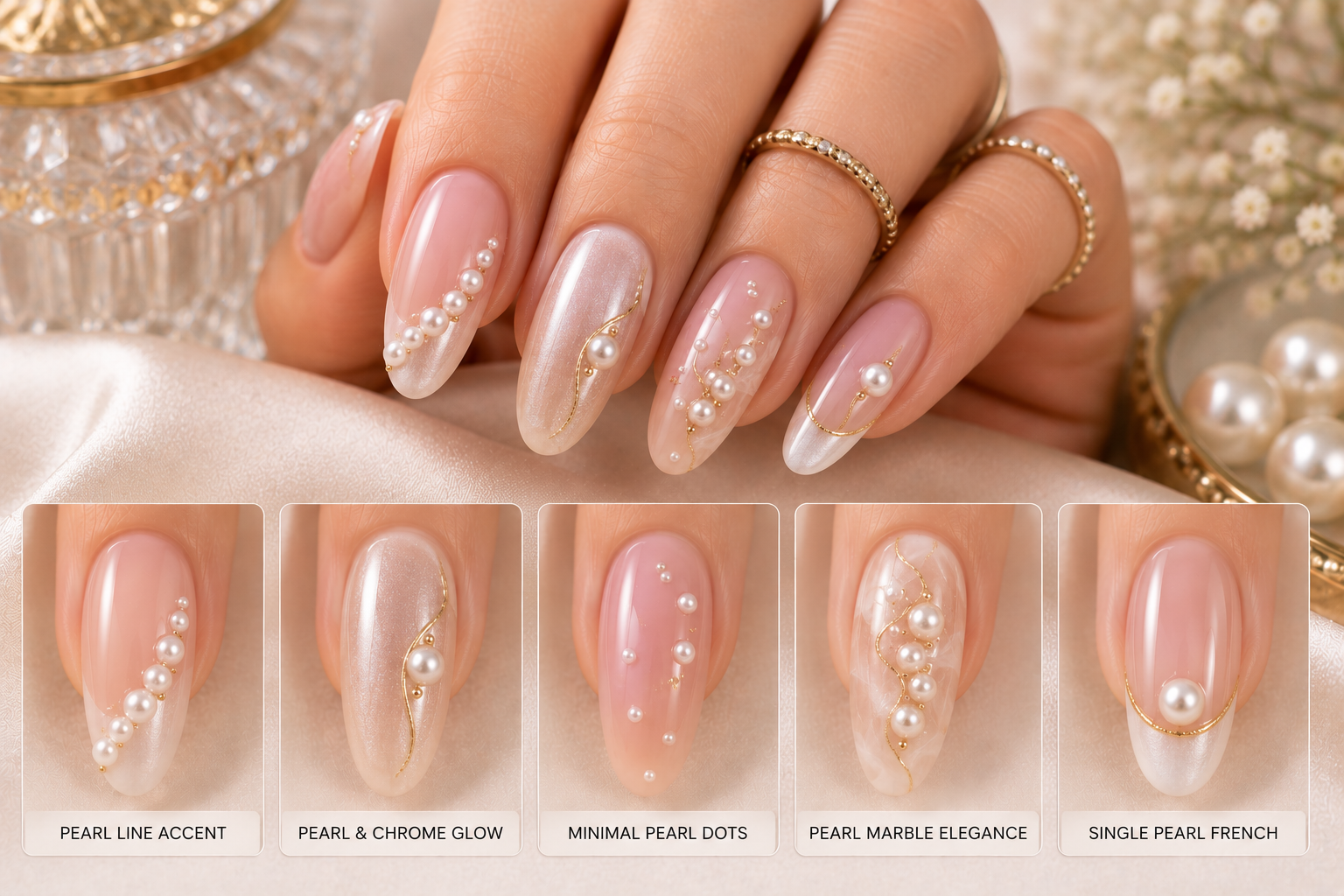 Pearl Nail Art — United Nails
