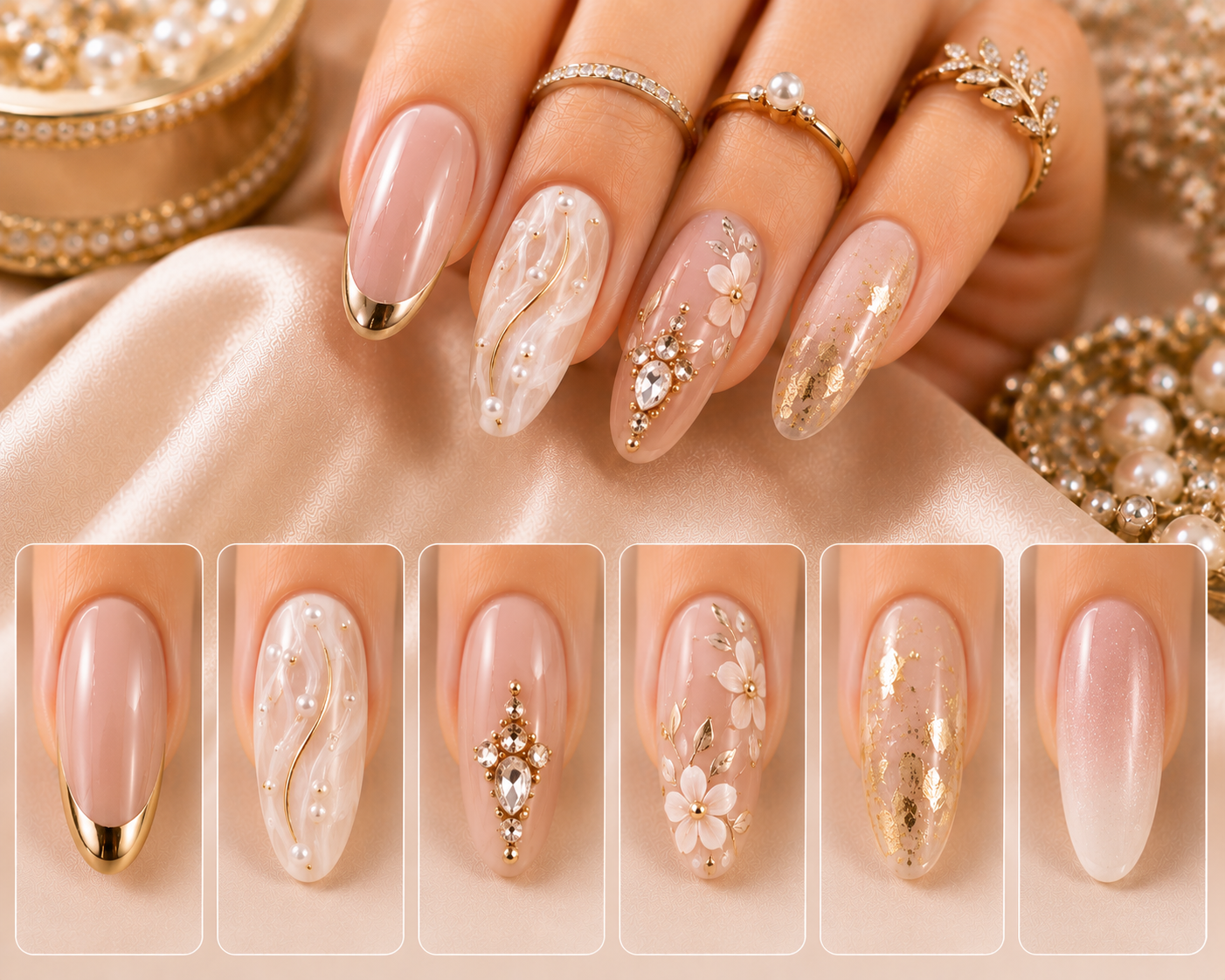 Bridal Nail Art — United Nails