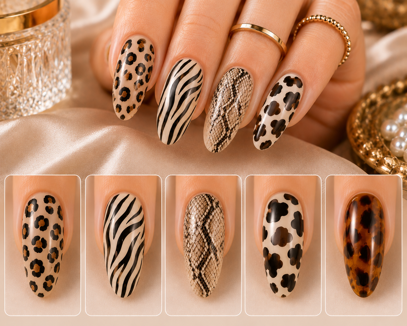 Animal Print Nail Art — United Nails