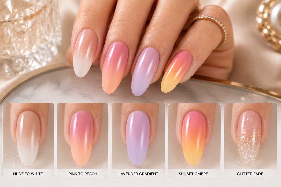 Ombre Nail Art — United Nails