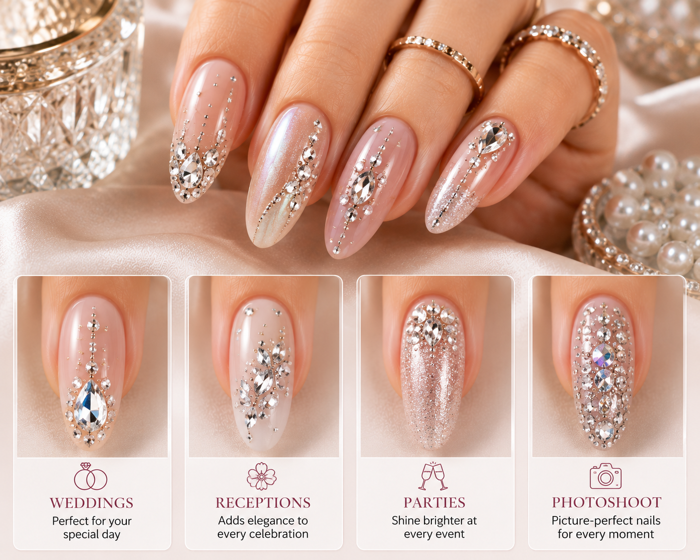 Crystal Nail Art — United Nails
