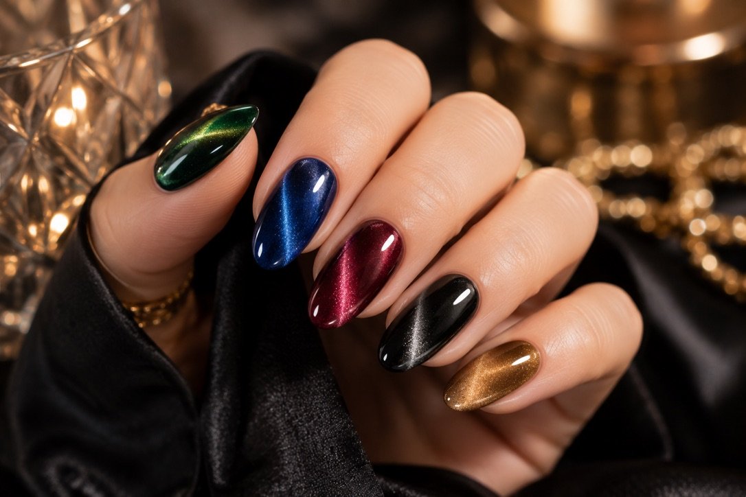 Cat Eye Nail Art — United Nails